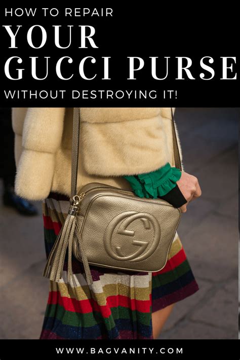 gucci purse repair policy
